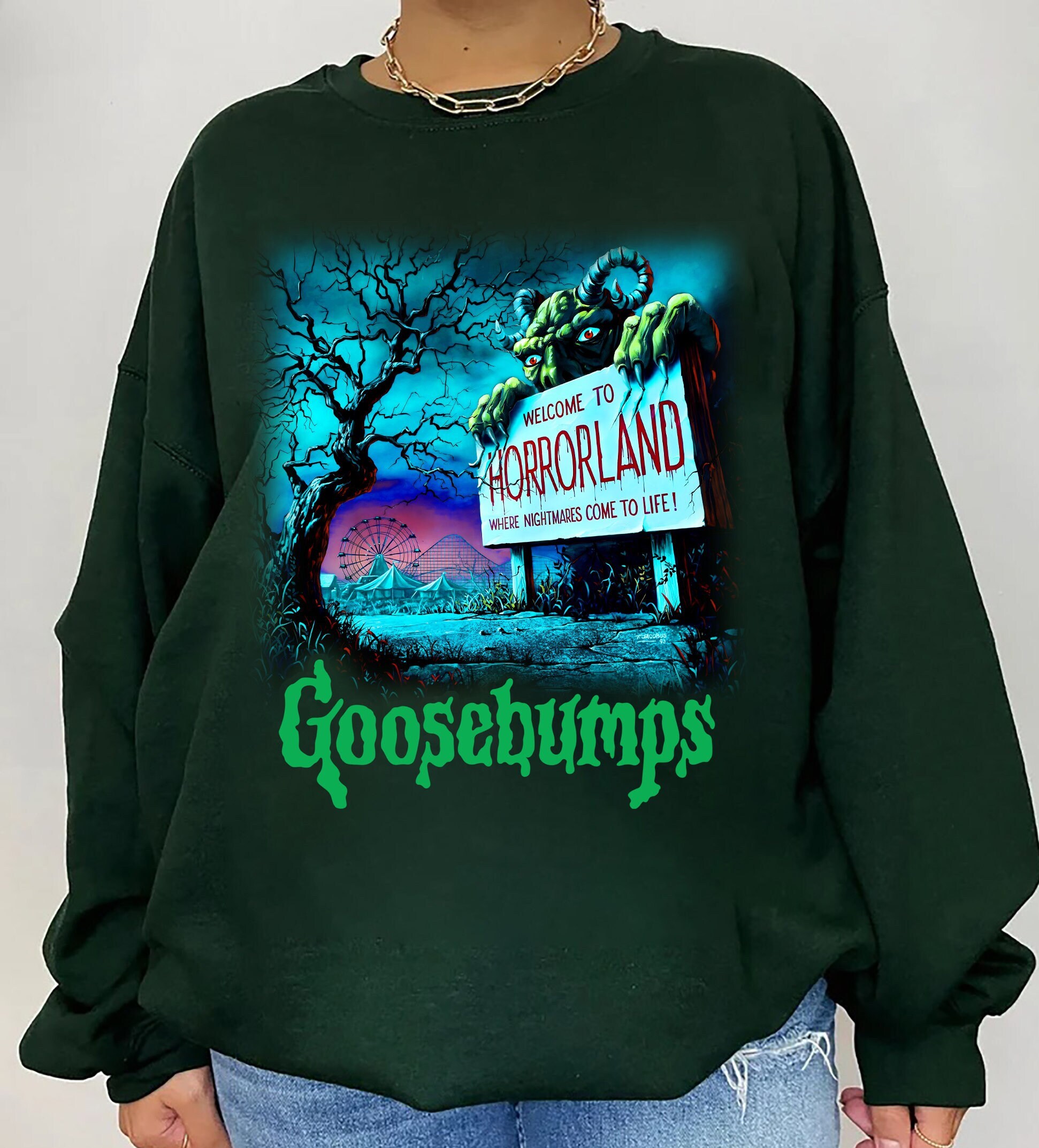 goosebumps sweatshirt
