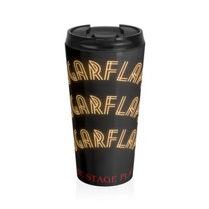 Sugarflaps Collectible...Stainless Steel Travel Mug, Perfect for Coffee Lovers, On-the-Go, Gifting, or Theatre Fans