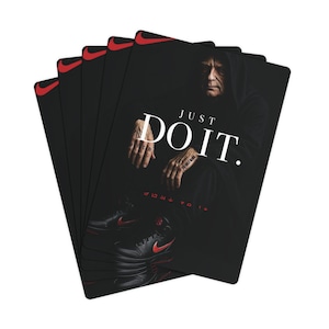 Poker Cards, Star Wars Darkside of The Force Inspired Playing Cards, Just Do It, Gift for Gamers, Movie Enthusiasts, Play Card Game, Unique