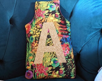 Tropical Liberty Personalised Hot Water Bottle Cover