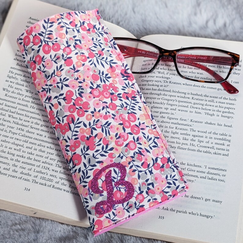 Liberty Fabric Glasses Case And Bookmark Mother's Day Gift image 6