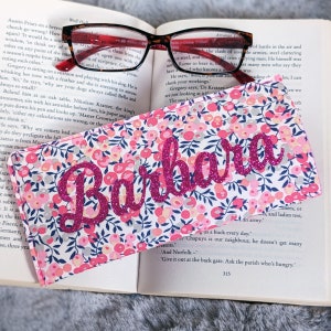 Liberty Fabric Glasses Case And Bookmark Mother's Day Gift image 4