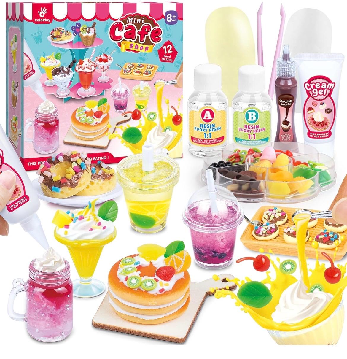 33 Awesome Food Crafts for Kids To Keep Them Entertained 17 12pcs Play Dough Cake Making Set, DIY Pretend Food Craft Kit for…