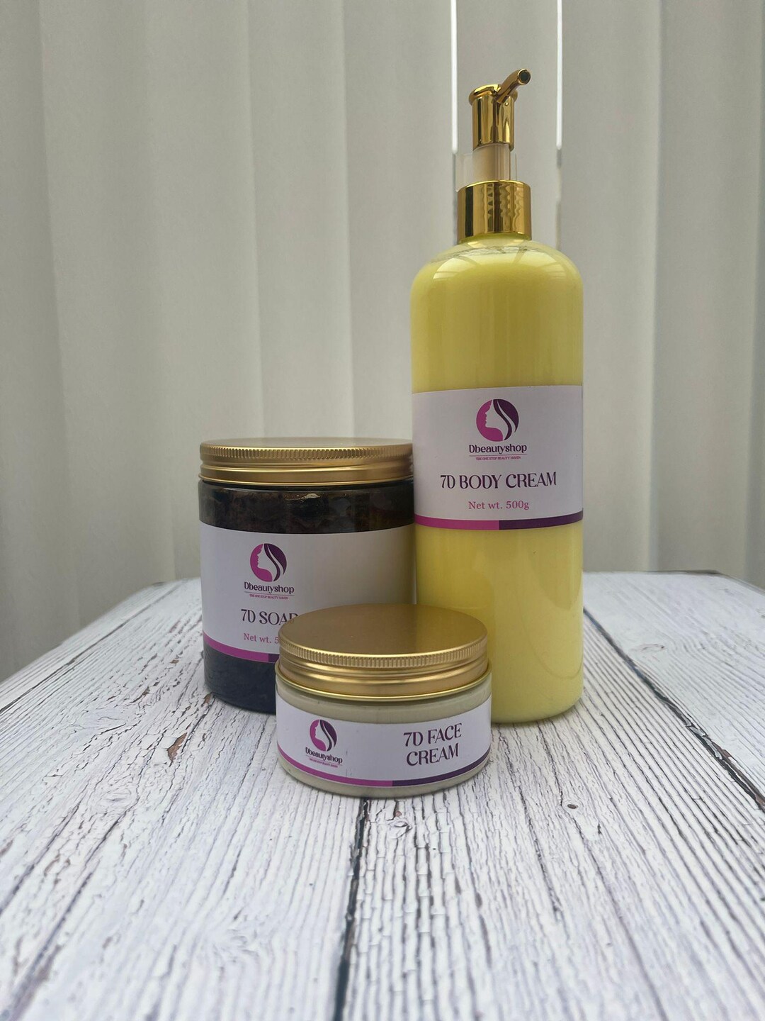 7D Body Cream, Paste Soap, Face Cream - 500g