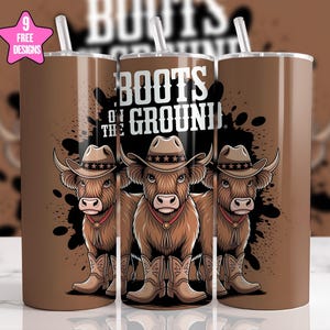 Boots On The Ground Tumbler Wrap,Western Boots PNG 20Oz Skinny Tumbler,Where Them Fans At Sublimation Design,Country Bling Tumbler Wrap