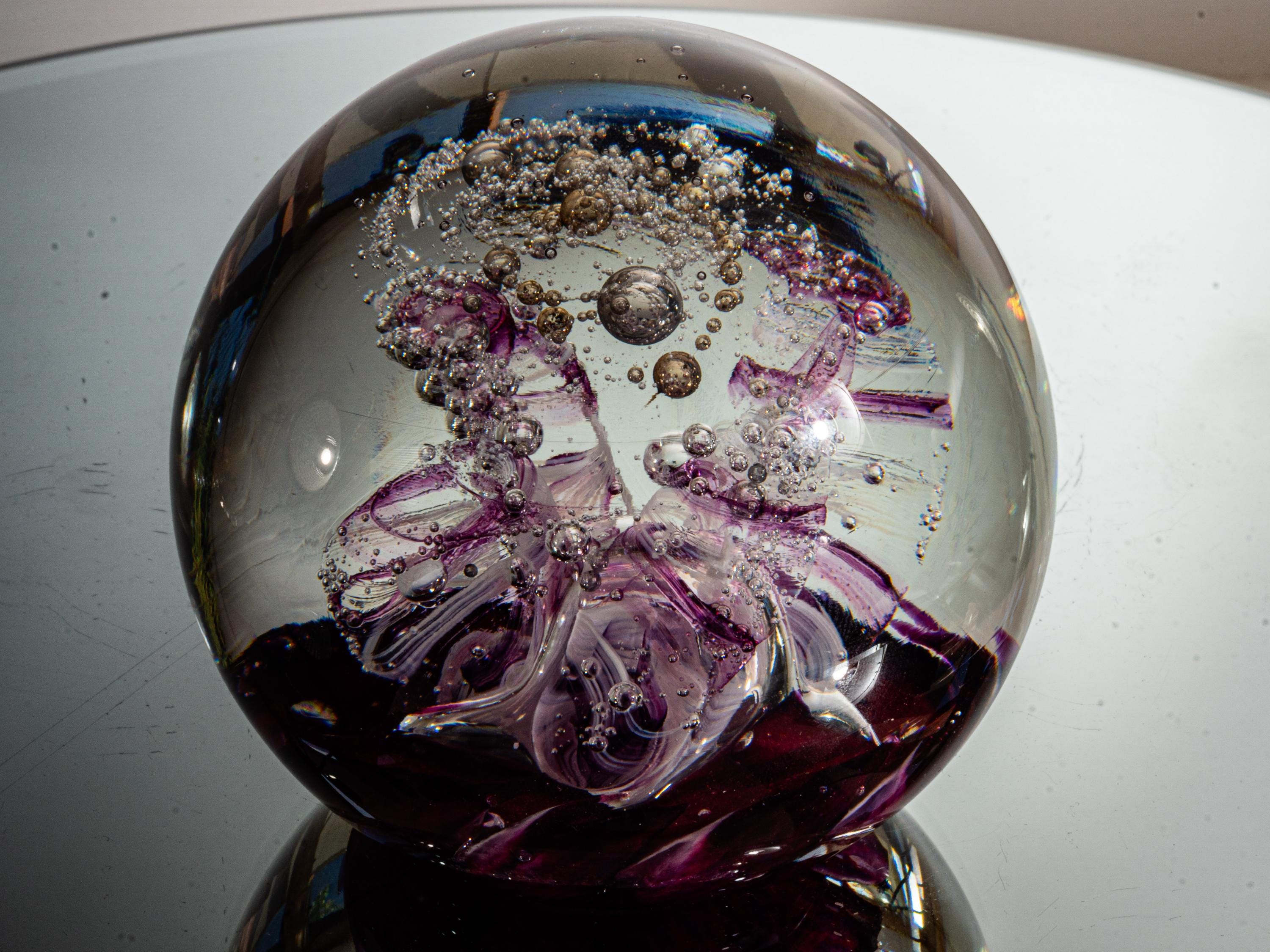 Selkirk Glass - Artistic Paperweight - Ø 8.1 Cm - Scotland Selkirk Glass - Artistic Paperweight - Ø 8.1 Cm - Scotland