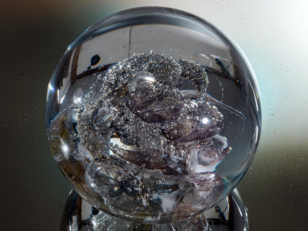 置物 SELKIRK GLASS Rare Selkirk Glass Vintage / GLASS PAPERWEIGHT / Scottish