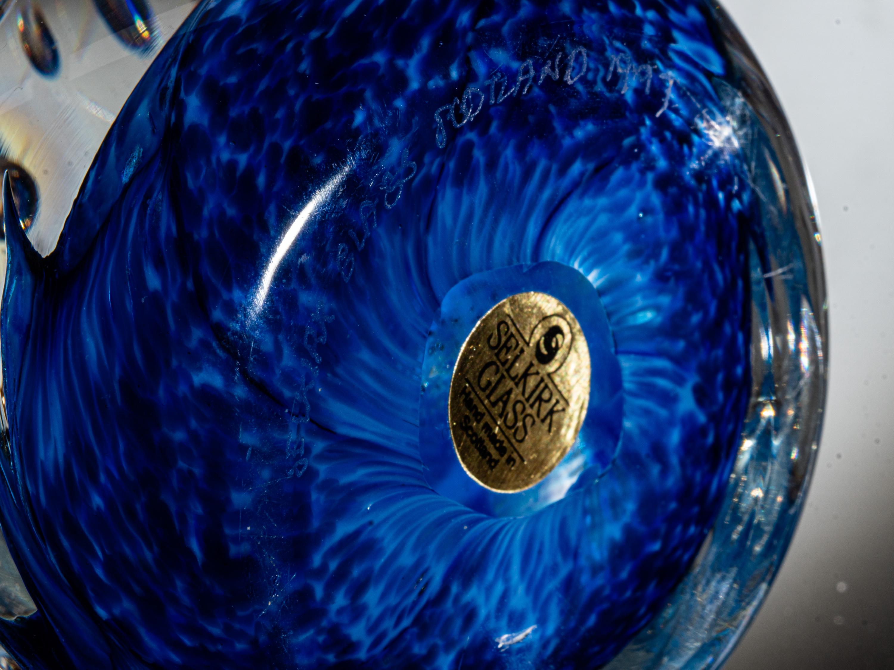 置物 SELKIRK GLASS LE Selkirk Glass Scotland 2000 