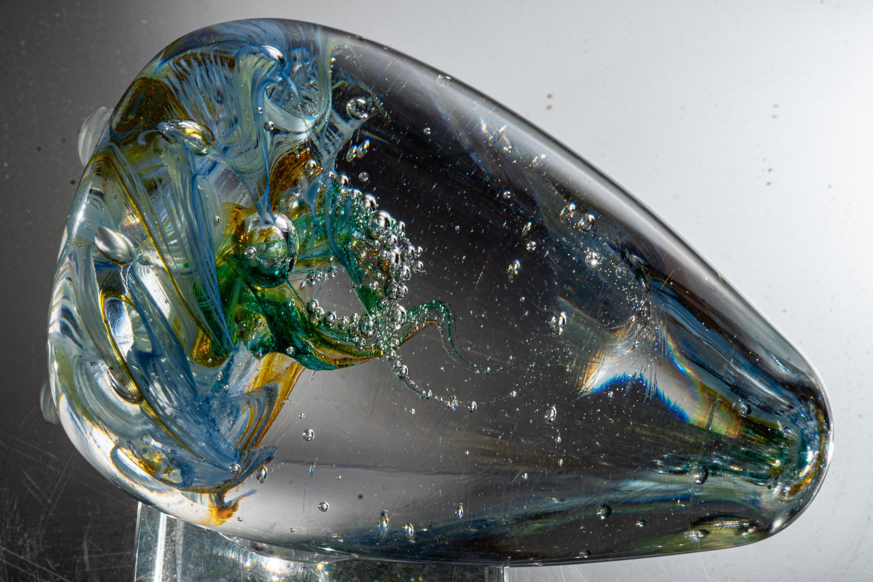 Selkirk Glass - Abstract Glass Object (2004) - Magnum Size