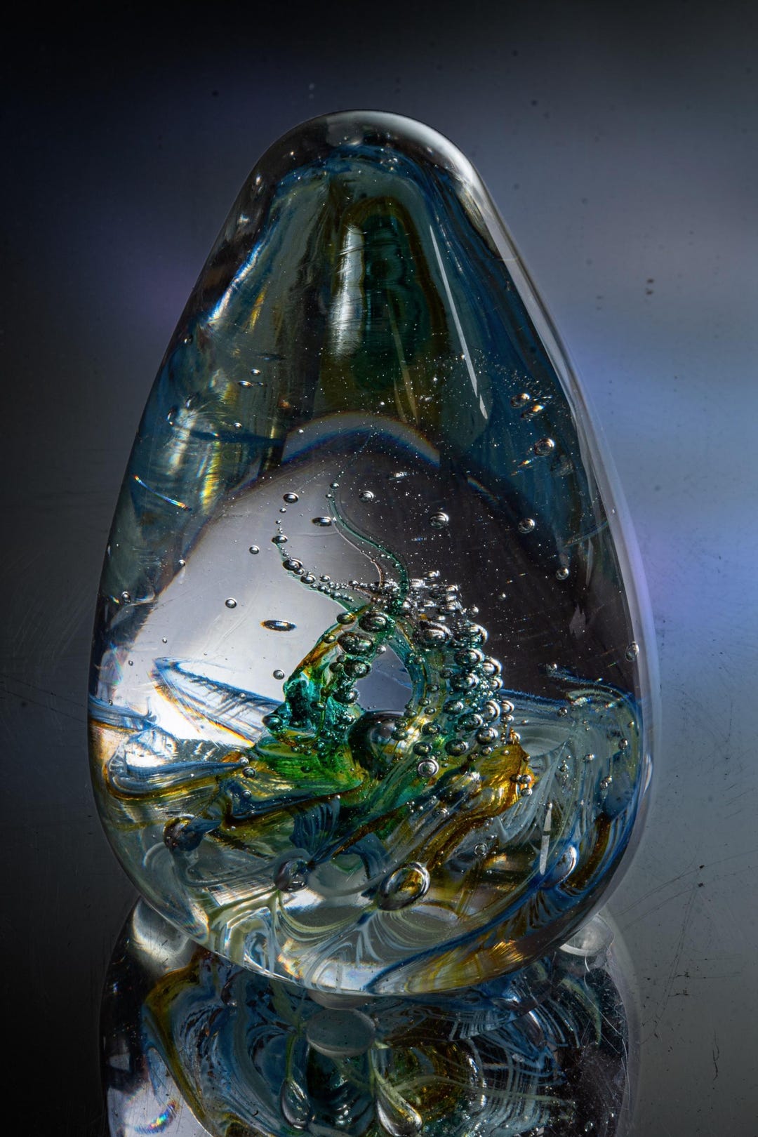 Selkirk Glass - Abstract Glass Object (2004) - Magnum Size