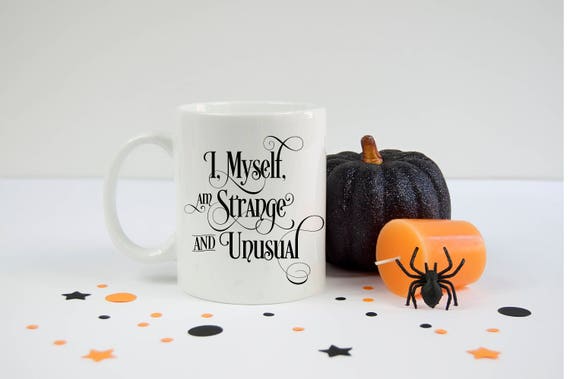 Beetlejuice Inspired Coffee Mug Or Travel Mug I Myself Am Etsy