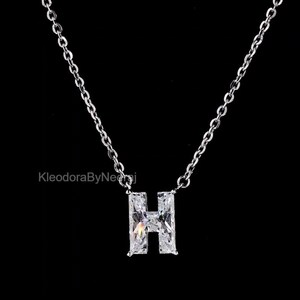 H Initial Necklace | Gold & Lab-Grown Diamond Pendant | Everyday Luxury Jewelry for All Occasions