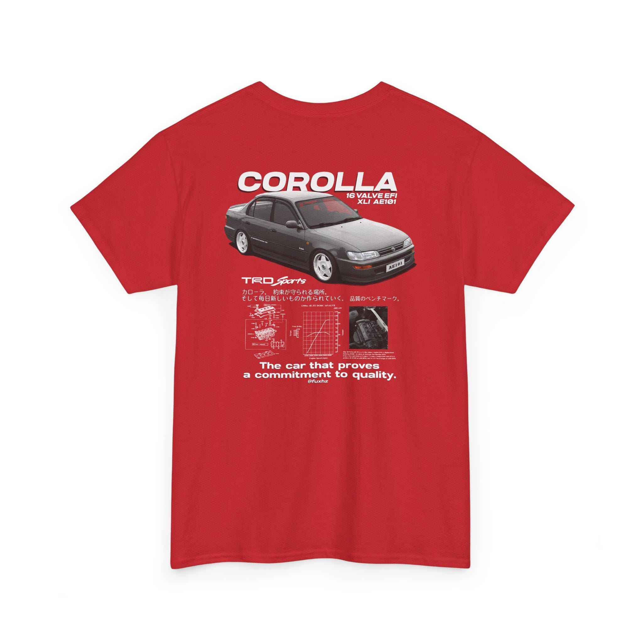 Ae101 Toyota Corolla T-shirt - Grey Design - Etsy