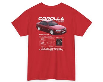Toyota COROLLA T-shirt Original TRD JDM Japanese Classic - Etsy