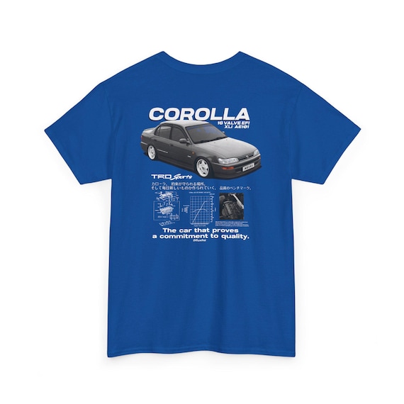 Ae101 Toyota Corolla T-shirt - Grey Design - Etsy