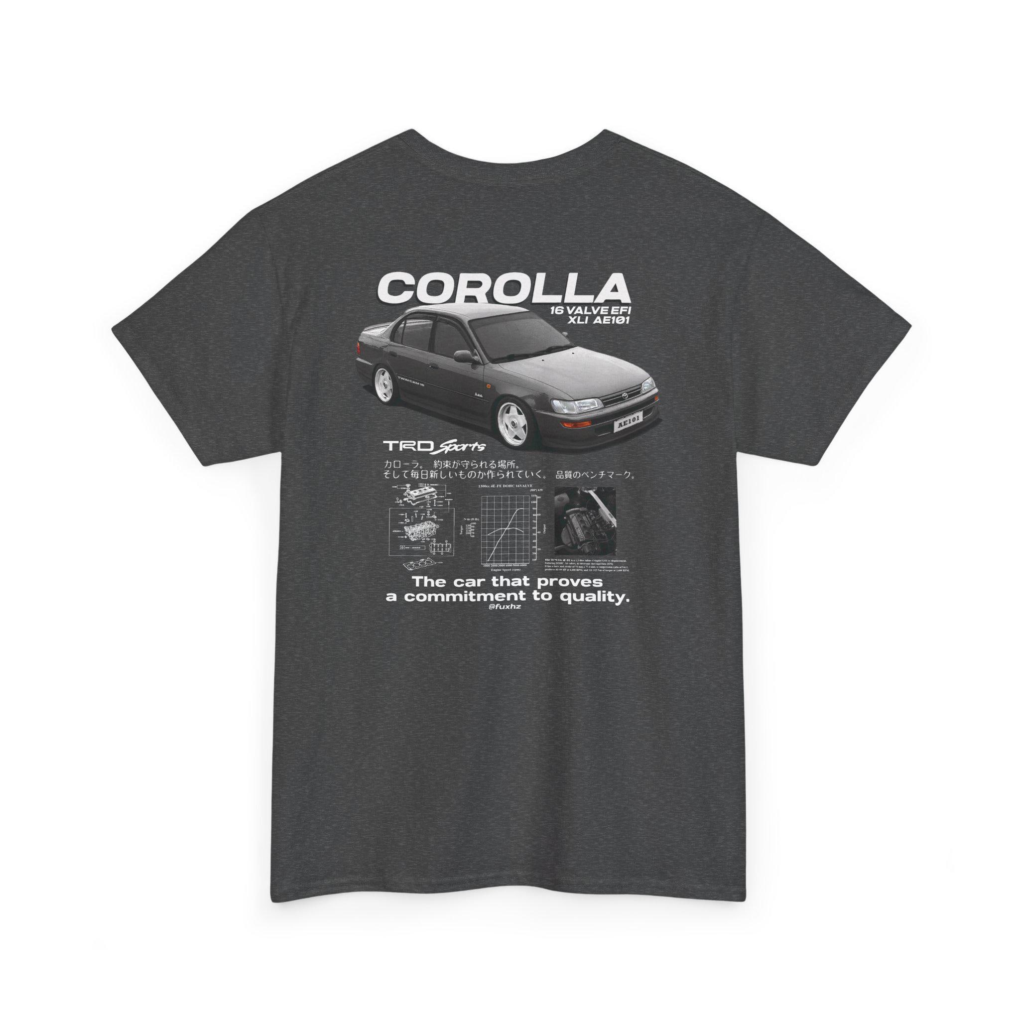Ae101 Toyota Corolla T-shirt - Grey Design - Etsy