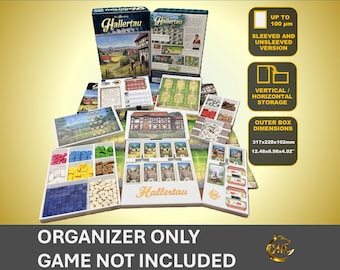 Hallertau Board Game Organizer | 3D Printed Insert