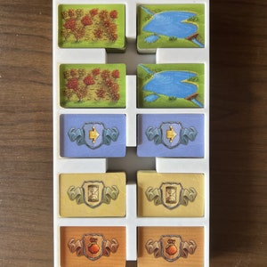 3D printed Glass Road board game organizer insert. Sleeved and unsleeved.
Custom 3D printed Glass Road board game organizer store
Glass Road board game 3D printed  organizer