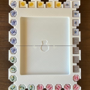 Barcelona Organizer 3D printed in White PLA