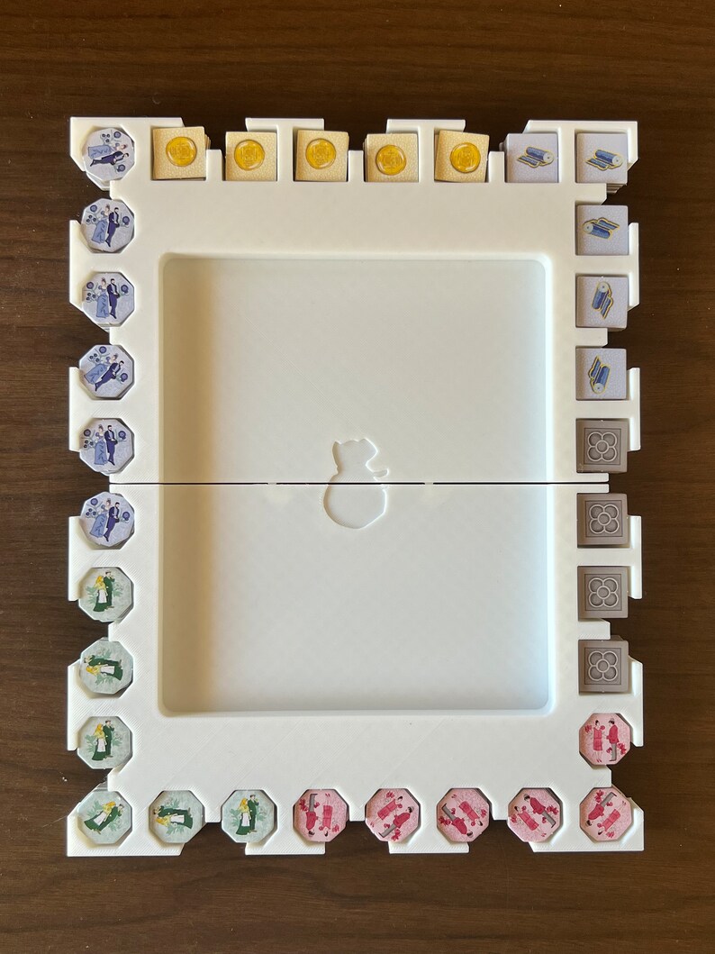 Barcelona Organizer 3D printed in White PLA