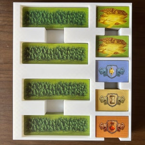 3D printed Glass Road board game organizer insert. Sleeved and unsleeved.
Custom 3D printed Glass Road board game organizer store
Glass Road board game 3D printed  organizer