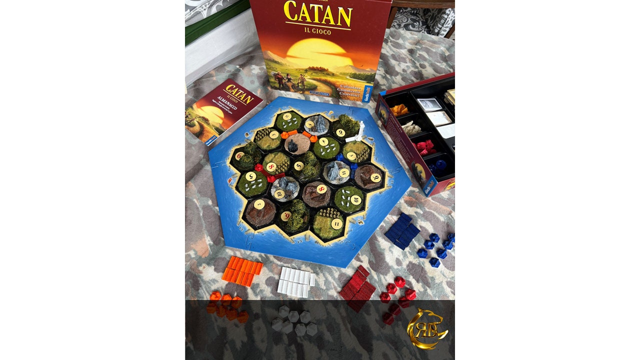 Catan Board Game - 3D Tiles | 3D Printed Version - Etsy