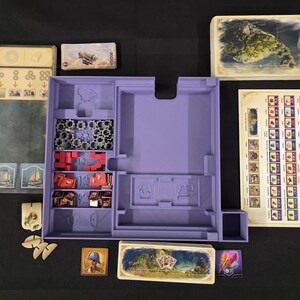 ANNO 1800 + Die Erweiterung Board Game Organizer, 3D Printed Insert image 14