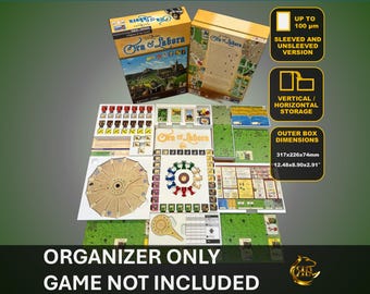 Ora et Labora Board Game Organizer | Insert | Premium Storage Solution