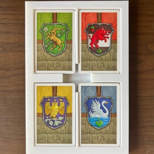 3D printed Glass Road board game organizer insert. Sleeved and unsleeved.
Custom 3D printed Glass Road board game organizer store
Glass Road board game 3D printed  organizer