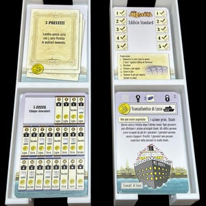Organizador de juegos de mesa Le Havre, solución de almacenamiento impresa en 3D imagen 10