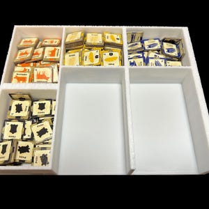 Organizador de juegos de mesa Le Havre, solución de almacenamiento impresa en 3D imagen 4