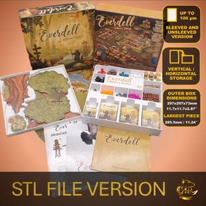 Everdell Collector&#39;s Edition Insert: 3D Print STL File Unofficial
