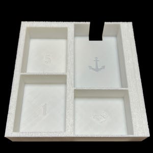 Organizador de juegos de mesa Le Havre, solución de almacenamiento impresa en 3D imagen 7
