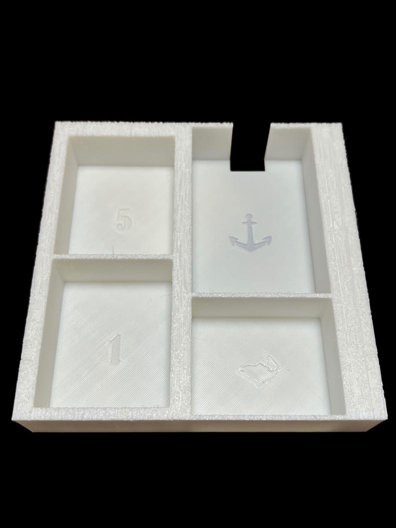Organizador de juegos de mesa Le Havre, solución de almacenamiento impresa en 3D imagen 7
