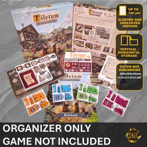 Tiletum Prospect for Silver拡張版 - ボードゲーム用挿入物