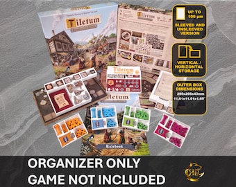 Tiletum Prospect for Silver expansion - Board game insert