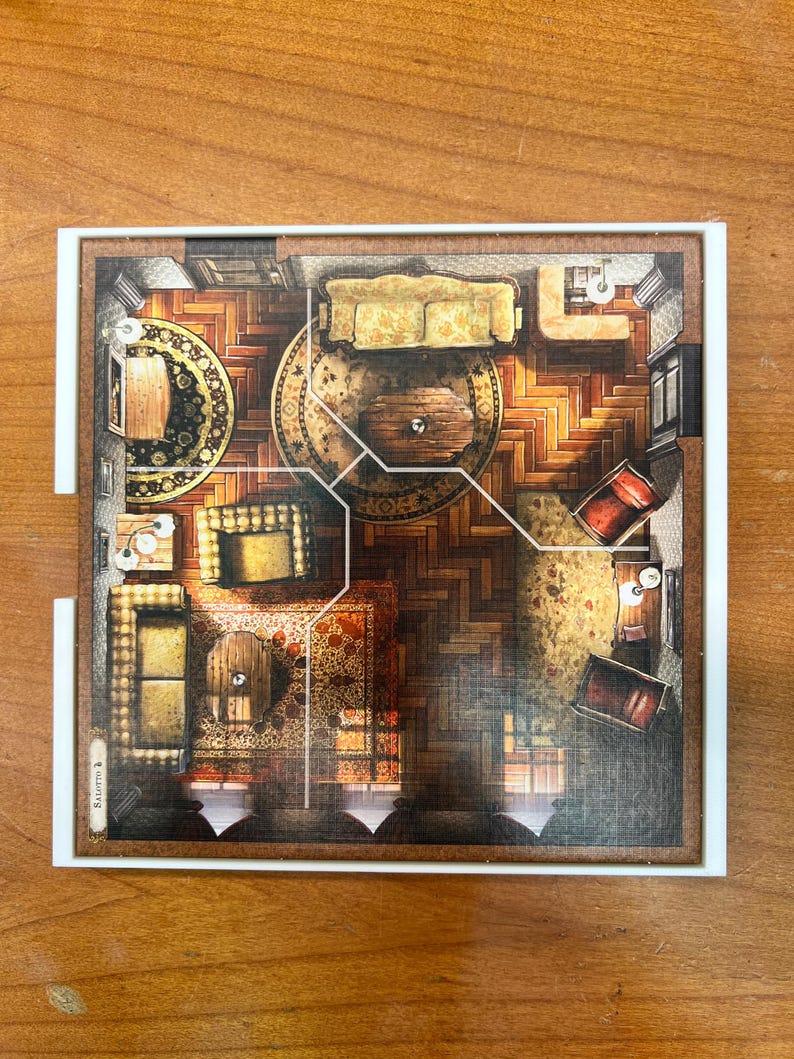 Mansions of Madness 2:a upplagan Organizer | Ärmkort STL-FIL till 3D-utskrift bild 10