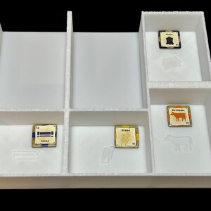 Organizador de juegos de mesa Le Havre, solución de almacenamiento impresa en 3D imagen 5