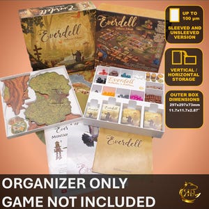 Everdell Collector&#39;s Edition Organizer: 3D-Printed Tabletop Game Insert, unofficial