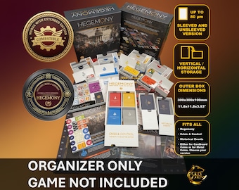 Hegemonia e expansões - Encarte para jogo de tabuleiro