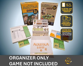 Agricola: All Creatures Big and Small – Big Box 3D-Printed Organizer