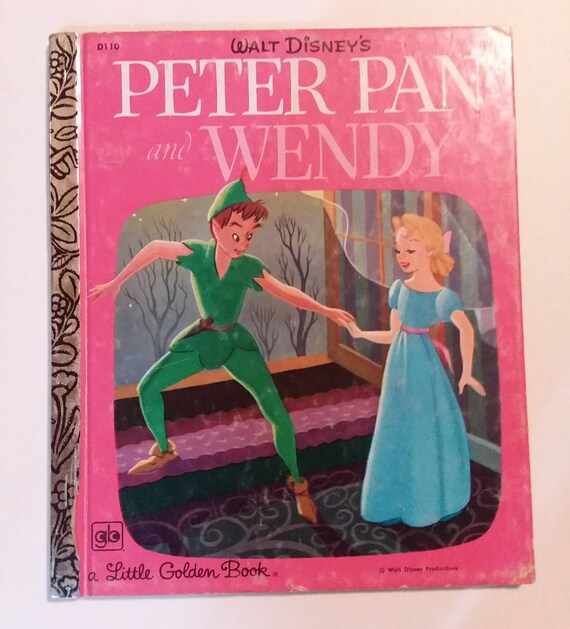 Vintage 1975 Peter Pan And Wendy Home Decor Decorations For Etsy