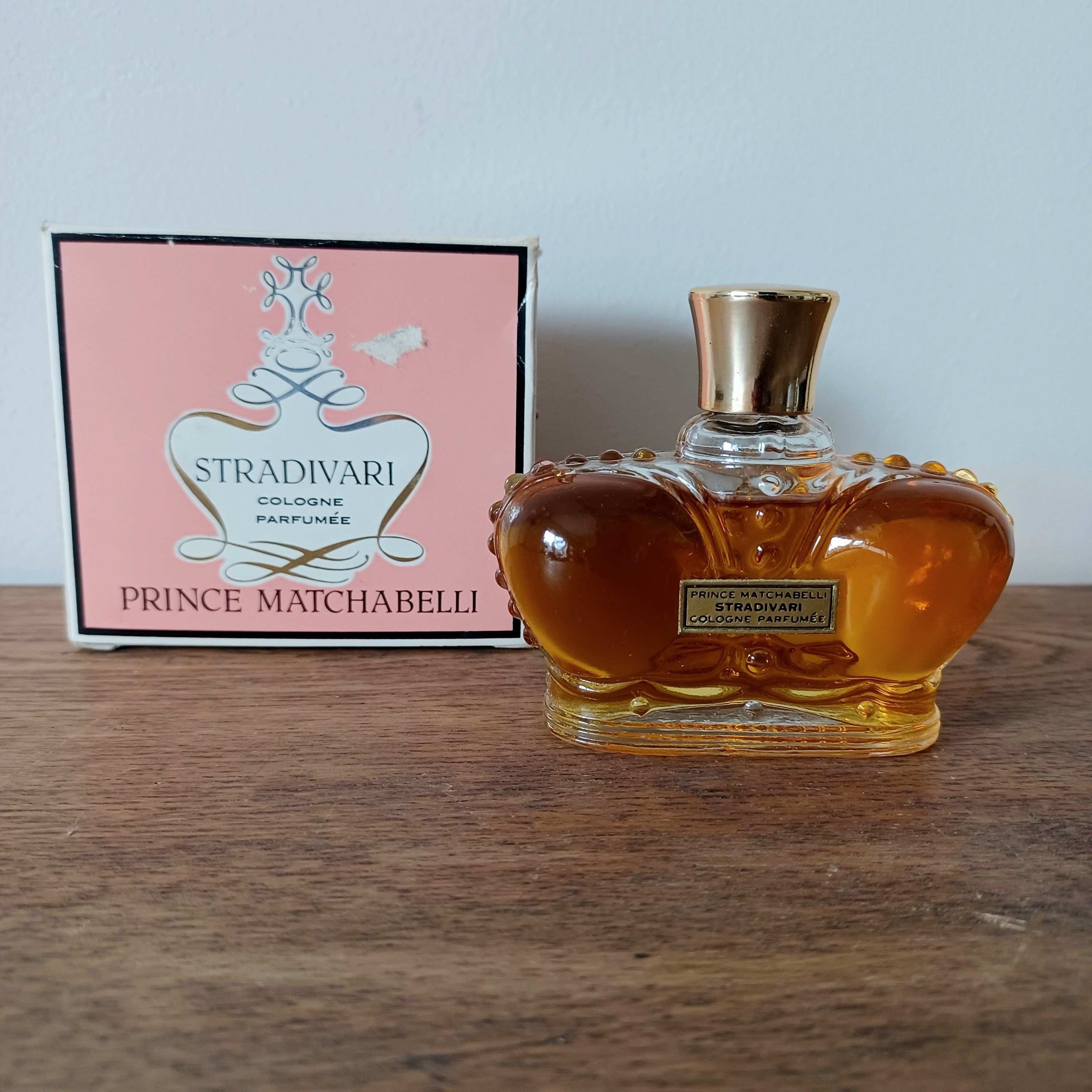 Prince Matchabelli Cologne STRADIVARI Parfume Vintage Perfume 2 Oz