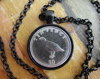 BLACK Gibraltar Partridge Necklace