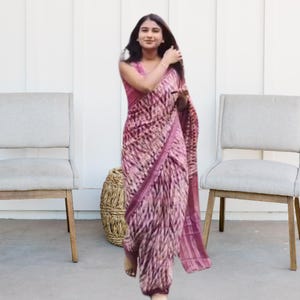 Stylish Zip And Go Ready To Wear Saree, Digital Print With Pallu Attached Gown, Inner Heavy Micro Cottan, Dupatta Silver Full-Stitched Ready