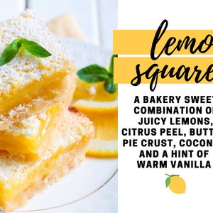 Lemon Squares Fragrance Oil - Potpourri Refresher Oils - 1 oz (30 ml) Concentrated Fragrance Oils - Glass Amber Bottle w/ Dropper