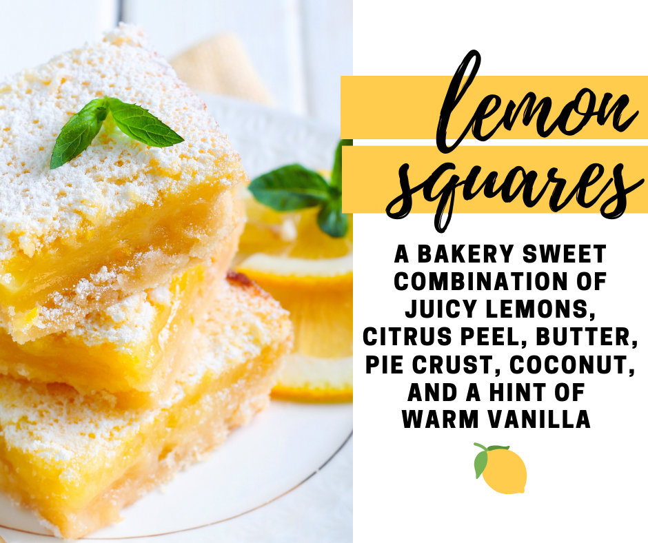 Lemon Squares Fragrance Oil Bakery Sweet Potpourri Refresher | 1 Oz