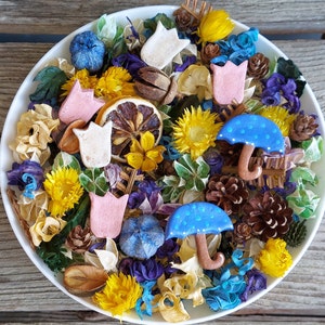 April Showers Bring May Flowers Artisan Potpourri for Spring image 1