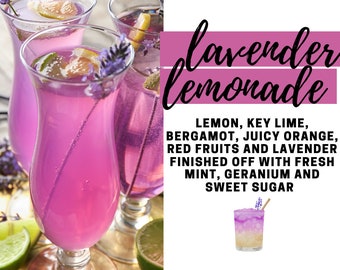 Lavender Lemonade Fragrance Oil - Potpourri Refresher Oil - 1oz (30 ml) Concentrated Oils - Glass Amber Bottle with Dropper