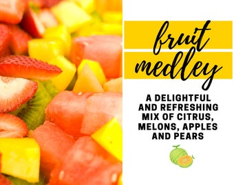 Fruit Medley Oil - Potpourri Refresher Oils - 1 oz (30 ml) Concentrated Fragrance Oils - Glass Amber Bottle with Dropper